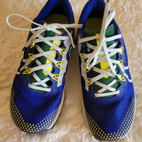 Size 7 - Mens Nike React Pegasus Trail 4 Blue - Only Worn Once! - Picture 2 of 8